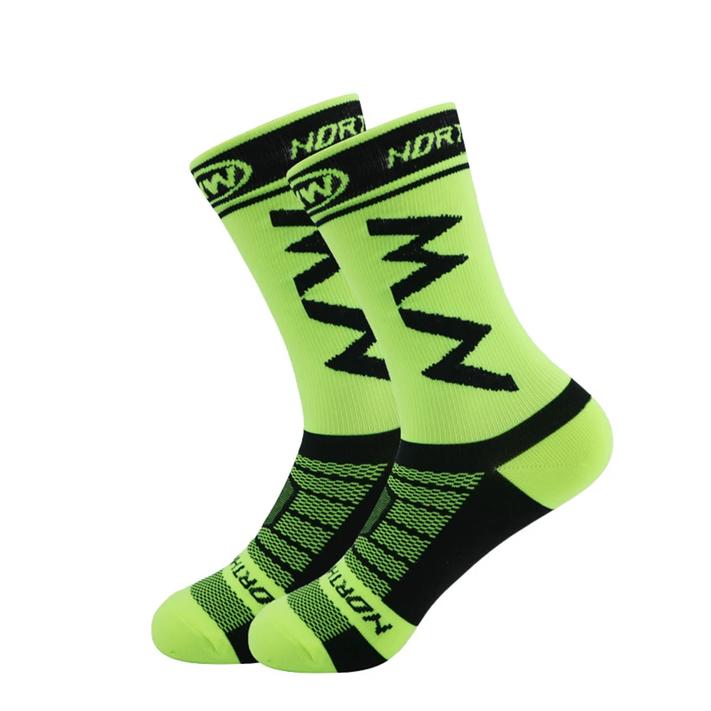 New Socks Seamless Anti Slip Cycling Socks Road Socks Outdoor Bike Compression Sport Socks