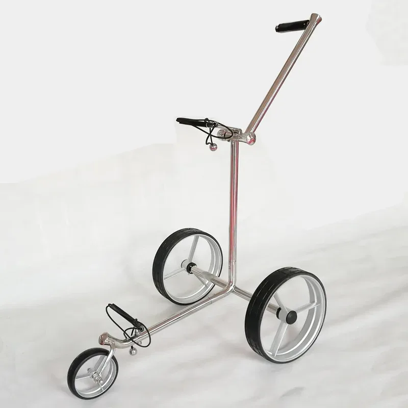 

Professional 3-Wheel Foldle Electric Golf Trolley With Remote Control DDP In Stock