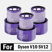 For Dyson V10 Filter Hepa Accessories Robot vacuum cleaner SV12 washable filter Replacement cleaning Spare Parts