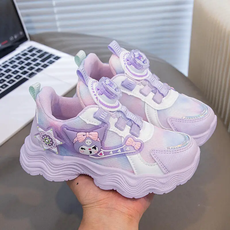 

Популярные кроссовки Sanrio Girl My Melody Kawaii, модные осенние и зимние кроссовки для отдыха, студенческие детские неуклюжие кроссовки с героями мультфильмов аниме, новый стиль