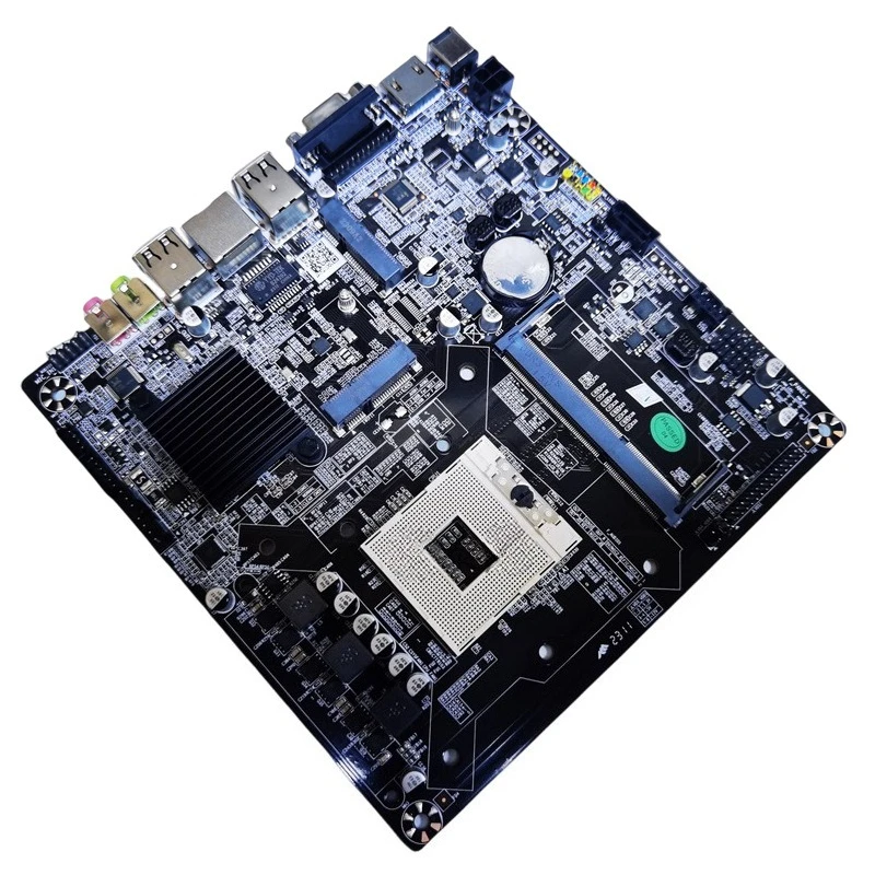industrial control main board HM65 single memory slot DDR3 PGA988 second and third generation CPU all-in-one main board