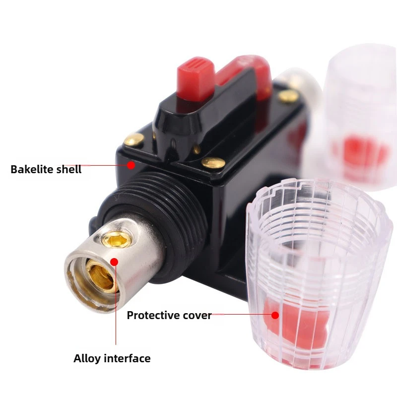 Auto Yacht RV Circuit Breaker Automatic Protection Restorable Circuit Breaker Switch Holder Circuit Protector