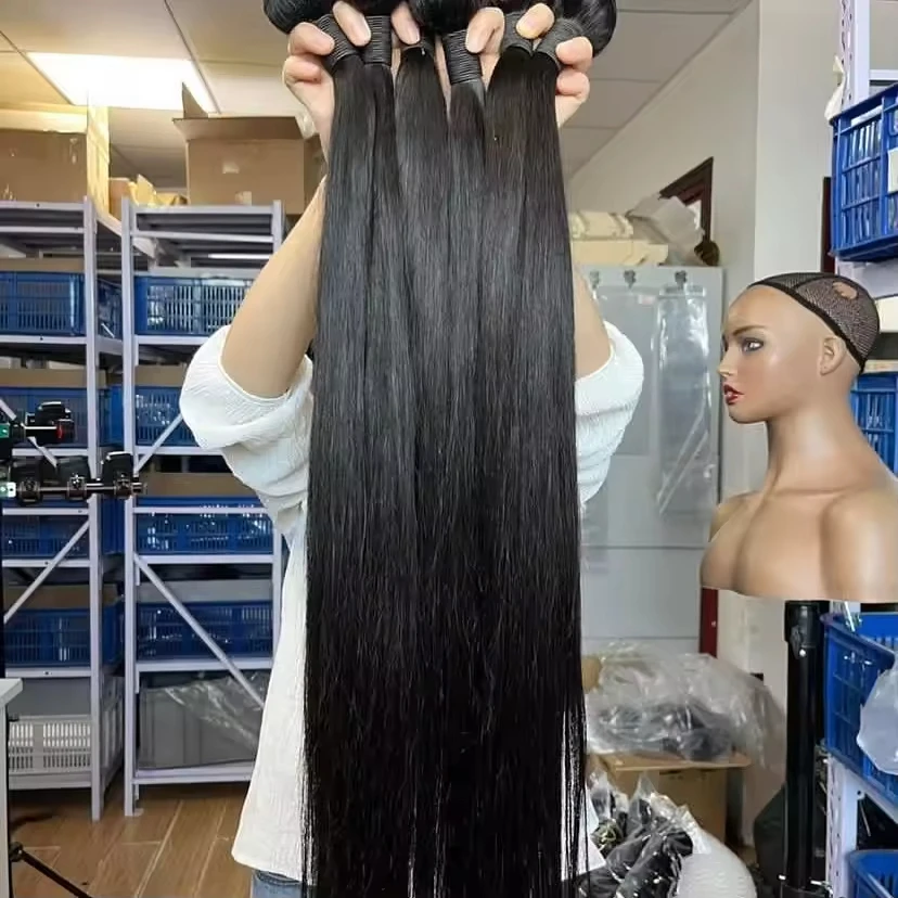 

Прямые пучки человеческих волос 28, 30, 32, 40 дюймов, 100% человеческие волосы, бразильские наращивания, волосы Remy, натуральный цвет для женщин