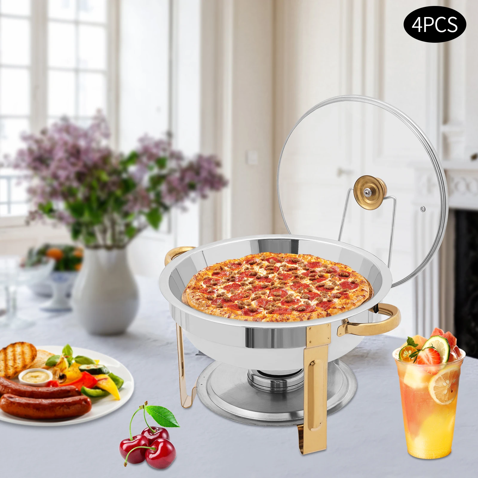 Réchaud, ensemble de buffet de réchaud, ensembles de réchauds de buffet