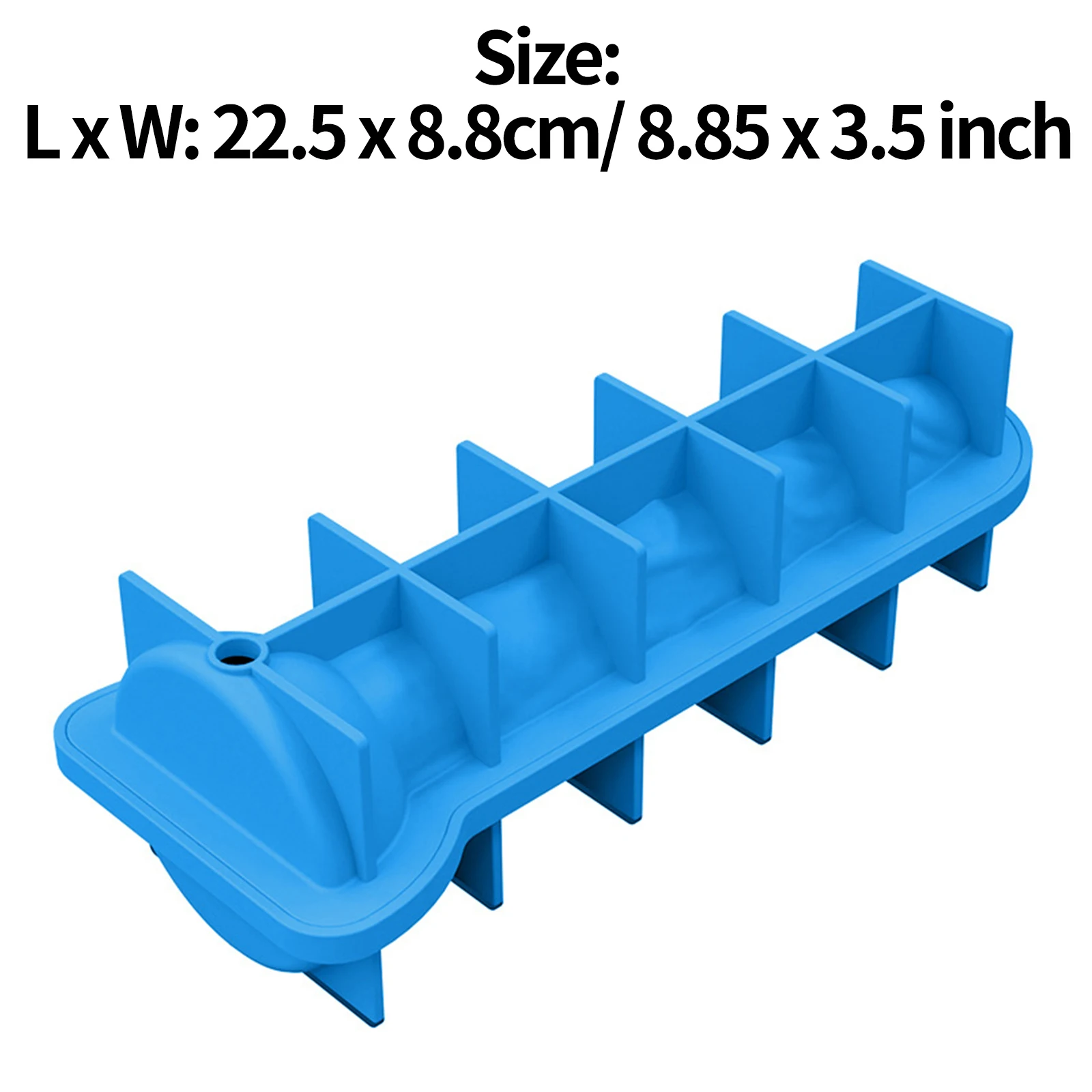 Funny Silicone Genital Ice Mold Sexy Penis Ice Cubes Mould for Mousse Soap Chilling Whiskey Cocktails Adult Prank Ice Molds Gift