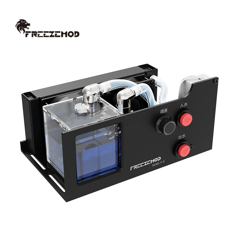 FREEZEMOD industrial water cooler speed-adjustable heat dissipation module medical beauty drone dual fan. SLMZ-T-S