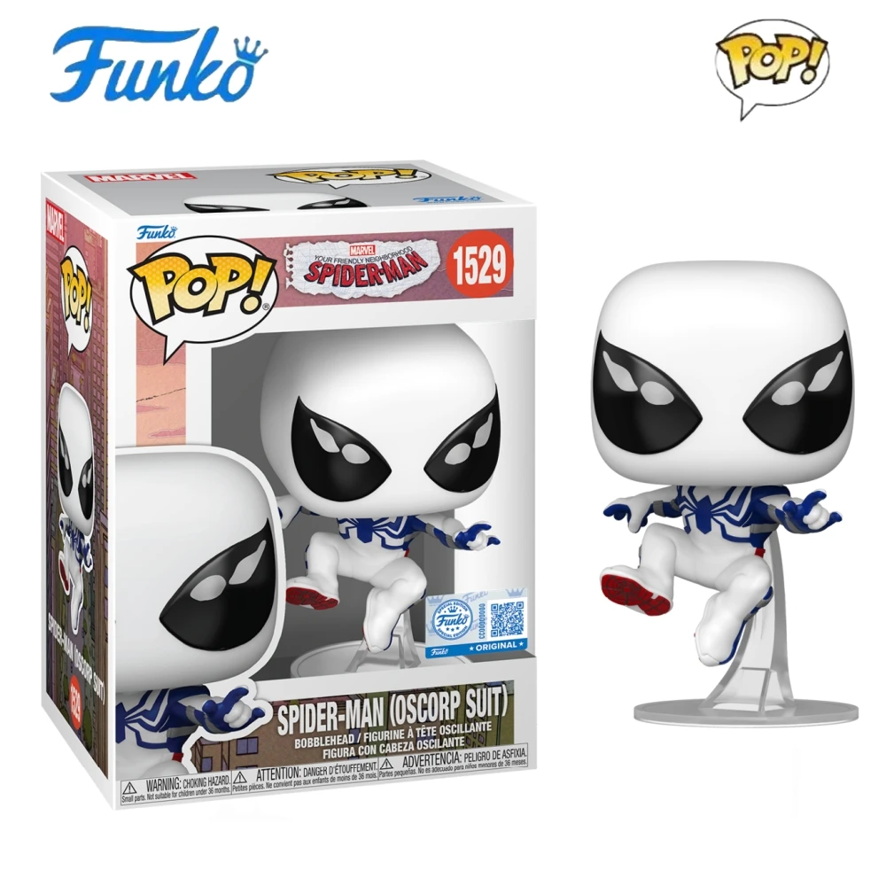 Spider-Man (Oscorp Suit) 1529 1530 Marvel Figures Funko Pop 4 inch Vinyl Figure Collectible Limited Edition Figurine Toy Gift - Image 5