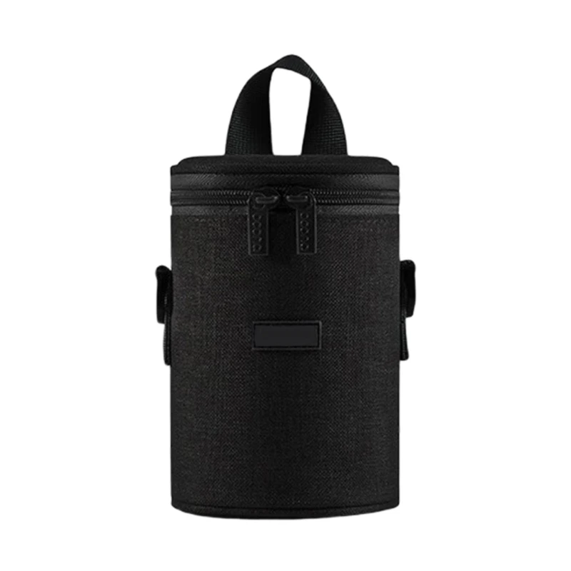 Round Shaped Storage Bag for Camera Lens Oxford Cloth Compact Protections for Photography Equipment Accessories 77JC