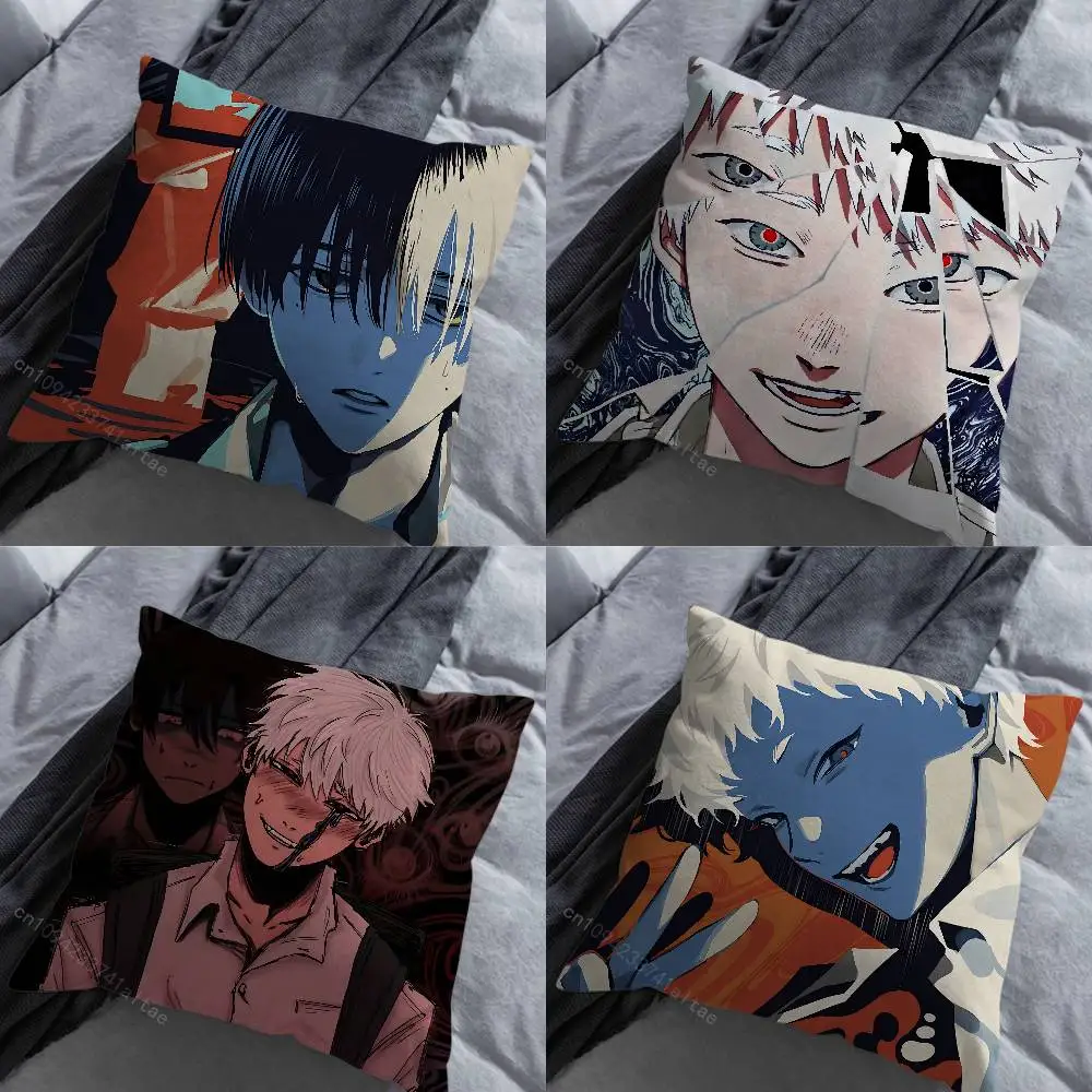 

H-Hikaru D-Died Y-YoshiKaru pillow over living room sofa cushion cover home decoration bedroom room bed pillow cover