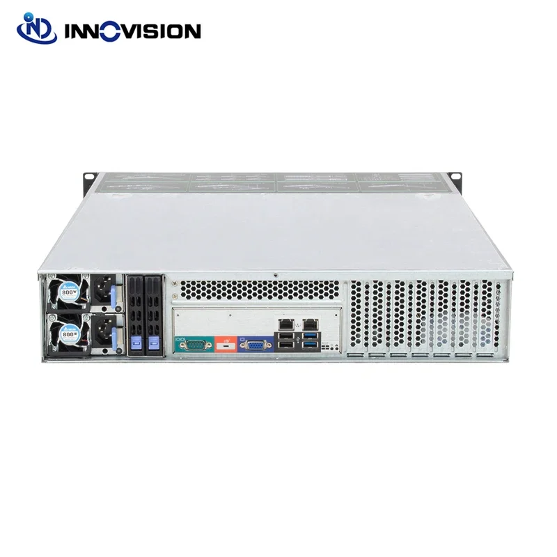 Tooless  2u 8 bays hotswap rack storage server case with 12Gb 4Nvme Backplane server enclourse