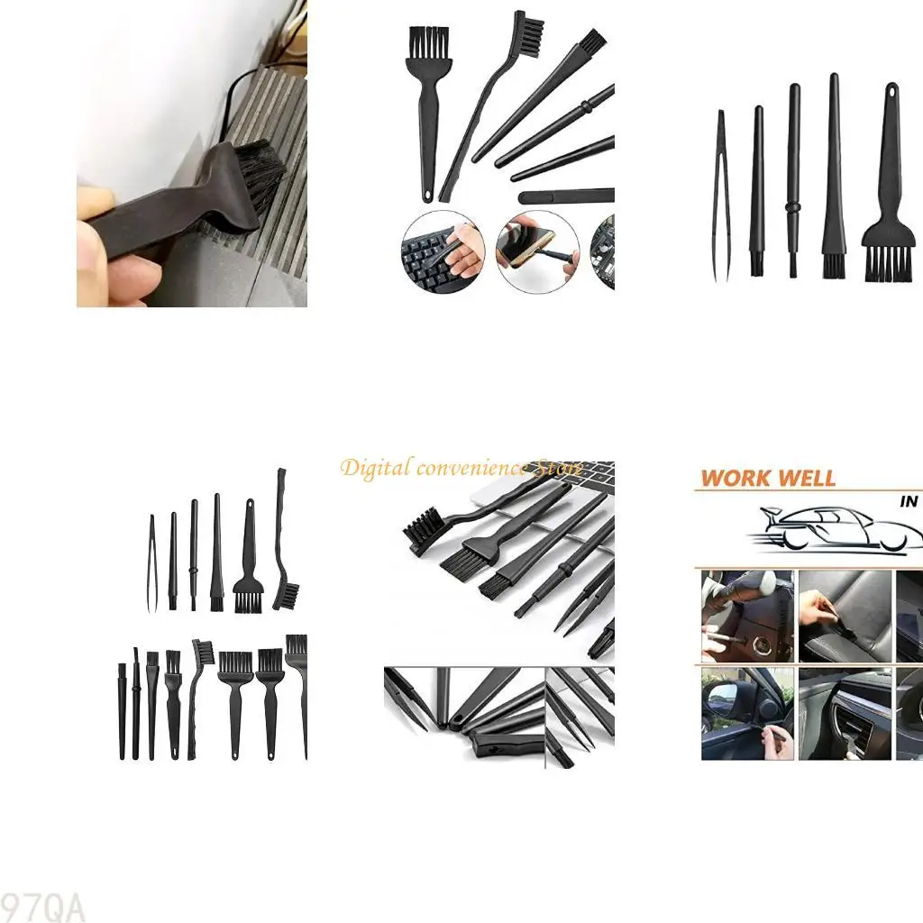 

97QA 6 Anti Static Brushes Computer Keyboard Laptop Electronics Cleaning Brush