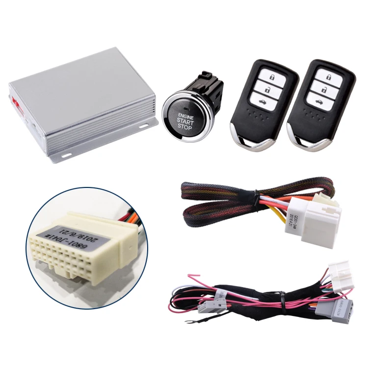 

2024 for Honda Breeze Year Remote Start Car Alarm Security Kit Keyless Entry App Control New Plug Play Product for 2024 for Hond