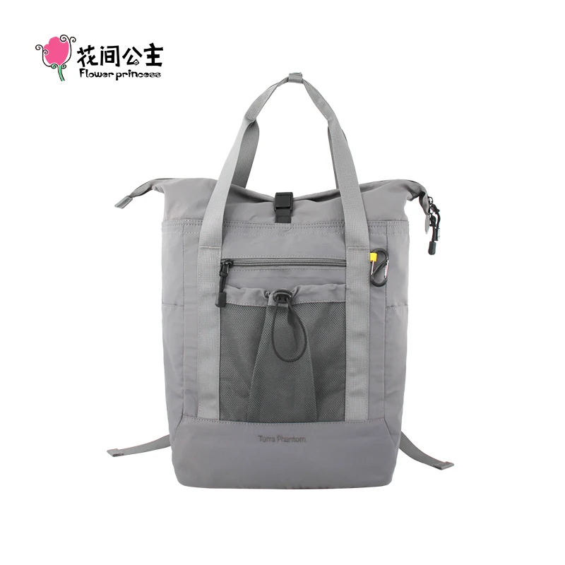 Flower Princess Terra Phantom Women's Backpacks Multi functional Travel Hiking Outdoor Commuter Backpack Shoulder Bag SchoolBag