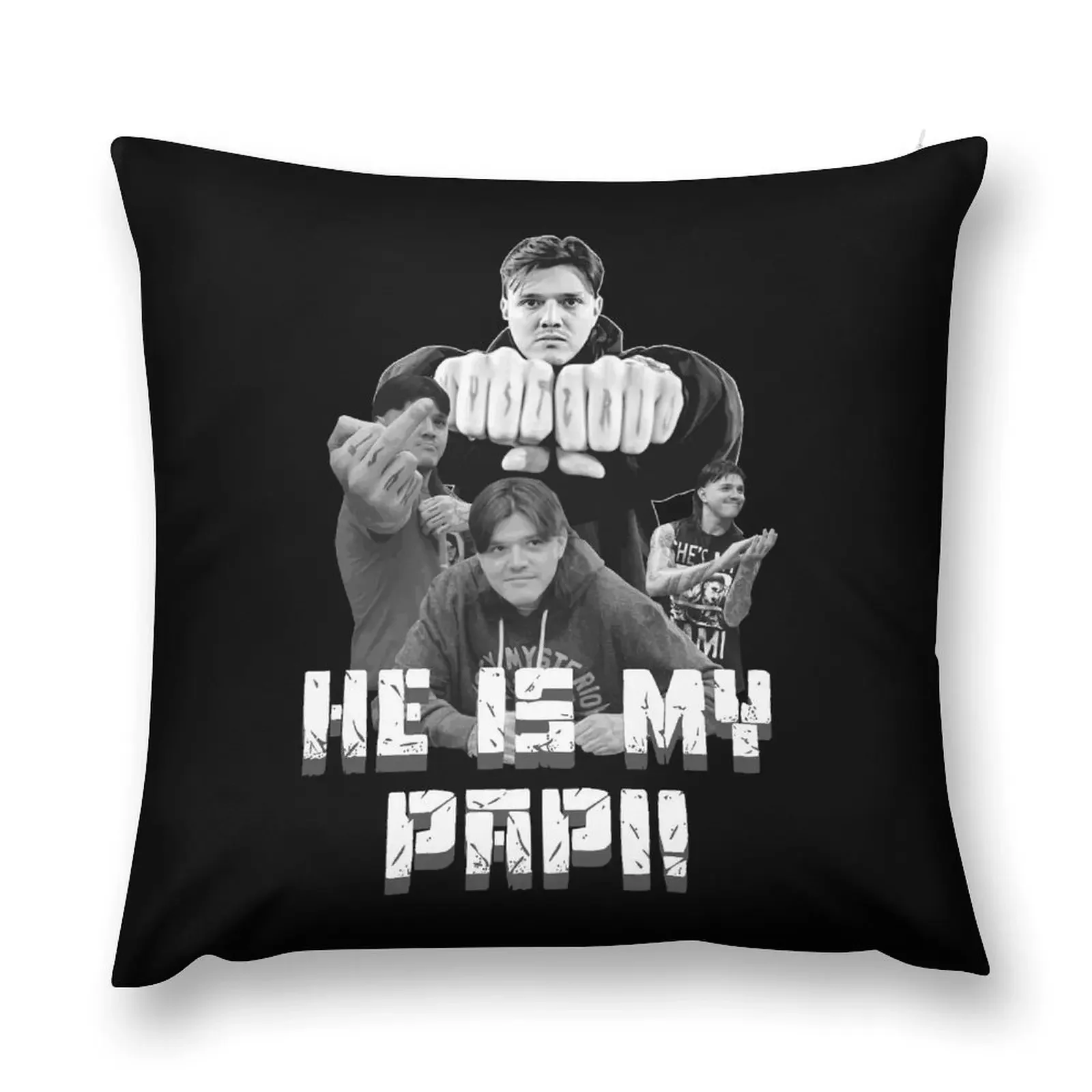 He is my Papi! - Dominik Mysterio Throw Pillow sleeping pillows Cushion Child Sitting Cushion Decorative pillowcase pillow