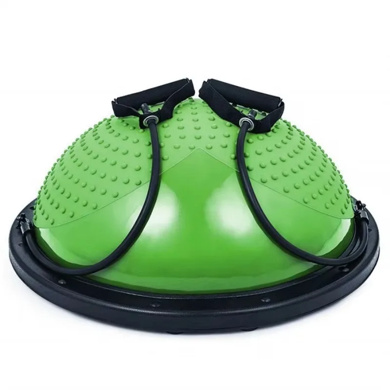Yoga Wave Speed Ball Semi-Circular Balance Ball for Foot Exercise Weight Loss Thickened Explosion-Proof Sports Massage Tool