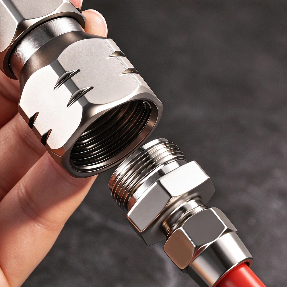 Stainless Steel Quick Connect Airless Paint Sprayer Nozzle High Pressure Fine Atomization Direct Spray Universal Replacement Kit
