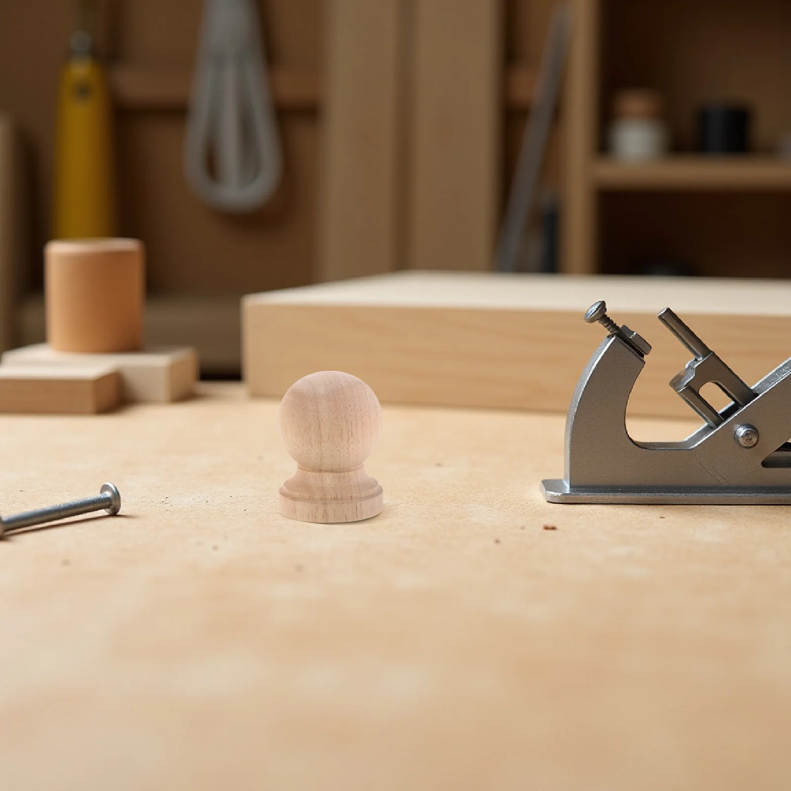 

4Pcs Solid Wood Wine Cabinet Decorative Finials Roman Column Gourd Railing Details Versatile Furniture Decor Light