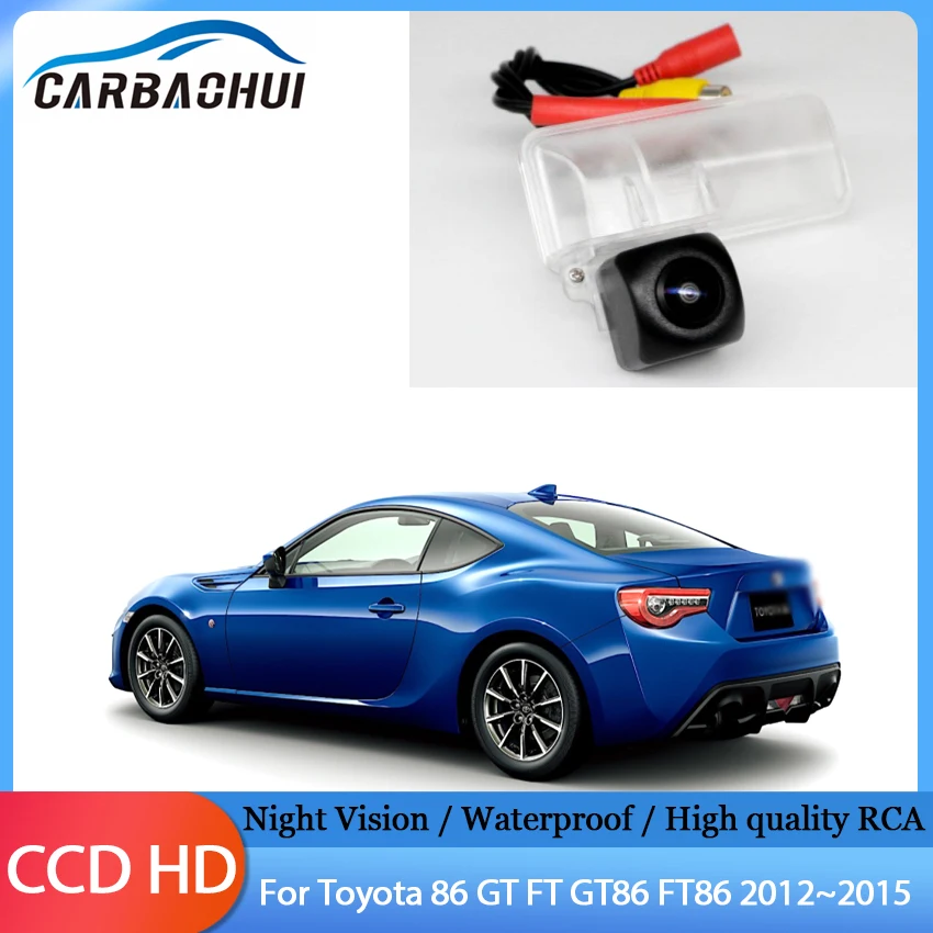 Car Rear View Reverse Backup Parking HD High quality RCA 1280P Camera For Toyota 86 GT FT GT86 FT86 2012 2013 2014 2015