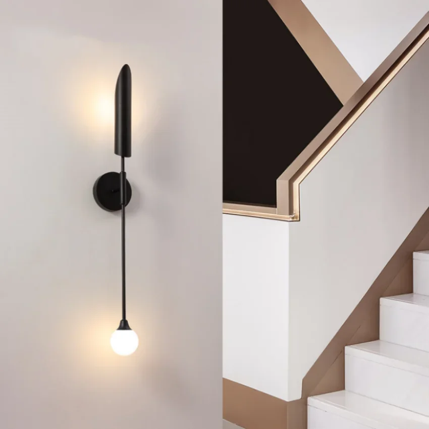 Decoration Wall Sconce Lights for Bedroom Bedside Hotel Hallway Modern Background Lamp Nordic Indoor Living Room Led Restaurant