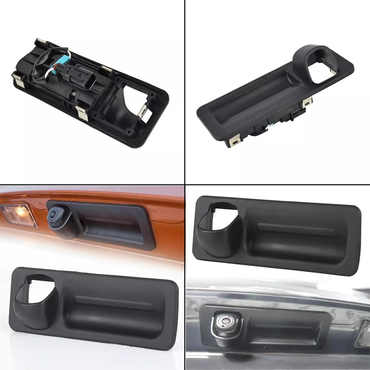 81260-B10104X غطاء صندوق السيارة قفل مقبض التبديل لشركة هيونداي جينيسيس 2014-2016 G80 سيدان 2015-2020 زر مقبض تحرير الجذع الخلفي #5