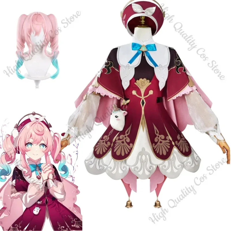 

Игра Honkai: Star Rail Hyacinthia Косплей Костюм Платье Униформа Хэллоуин Вечеринка Ролевая игра Полный комплект Hyacinthia косплей аниме