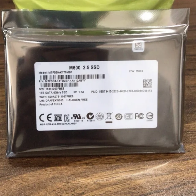 Original M600 1TB 512GB 2.5 SSD MLC SATA3 6Gbps Internal Solid State Drive For MICRON for Laptop Desktop AliExpress