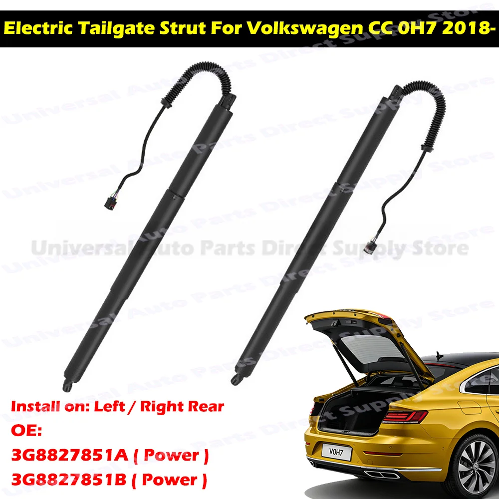 Universal for Left and Right Electric Tailgate Power Lift Strut For VW CC 0H7 2018- OE 3G8827851A 3G8827851B Auto Parts