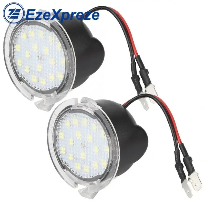 

1 Pair of Sideview Mirror LED Puddle Lights for Ford Mustang, Mondeo, MK5, Edge, Explorer, Everest, and F150 Series