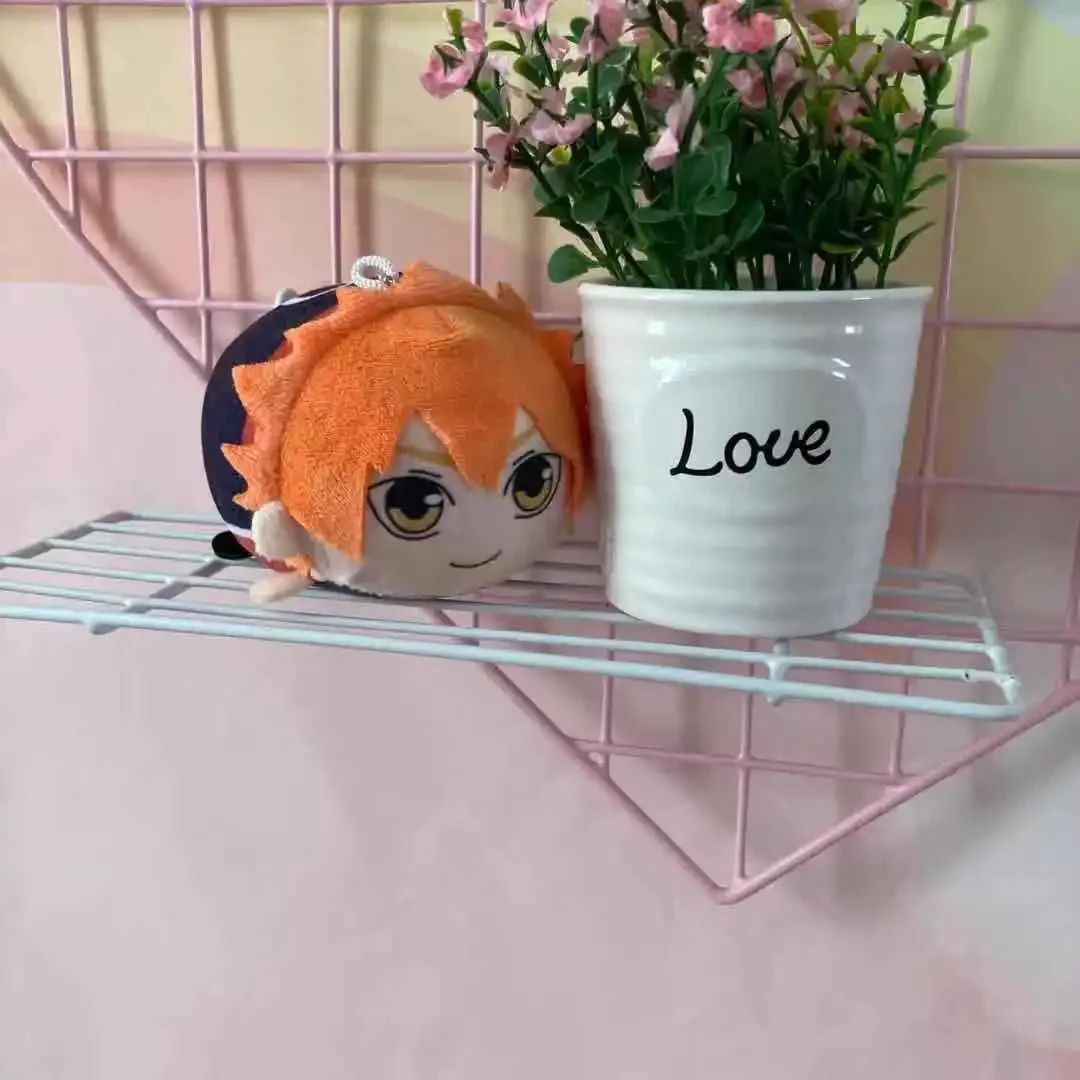 10cm novo anime shoyo hinata agachado postura produtos periféricos macio pelúcia brinquedos hobbies kawaii chaveiro presentes de aniversário