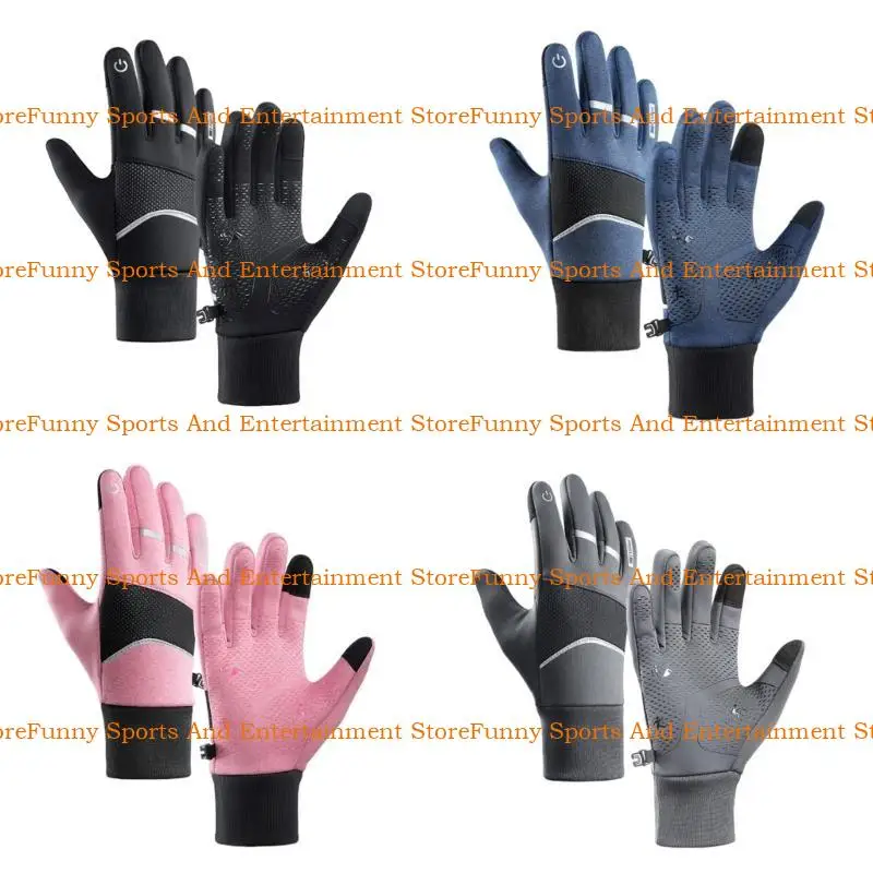 

C4DE Winter NonSlip Ski Gloves Windproof Warm Gloves for Men and Women Enduring