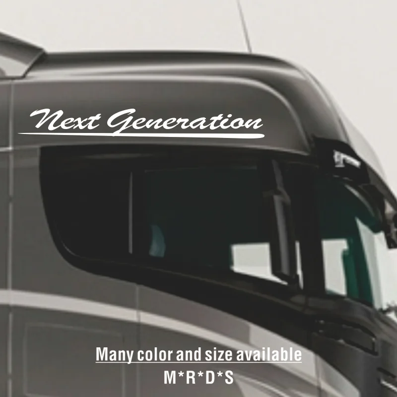 

For Scania R/S series Next Generation letters for windowside step Decal,Sticker Graphic