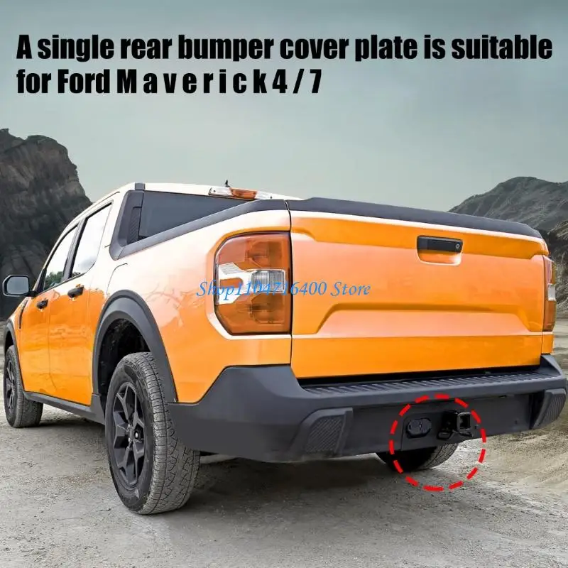 

y1gd Pickup Hitch Cover 150lb Load Capacity Rear Bumper Cover for 2022-2025 4/7Pin