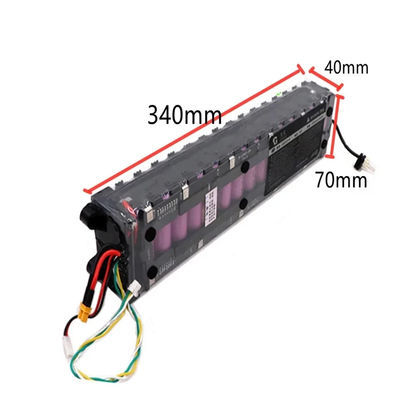 10S3P 36V 10500mAh Battery Pack For Xiaomi M356 Scooter Special 18650 Lithium Battery With Waterproof Bluetooth Communication