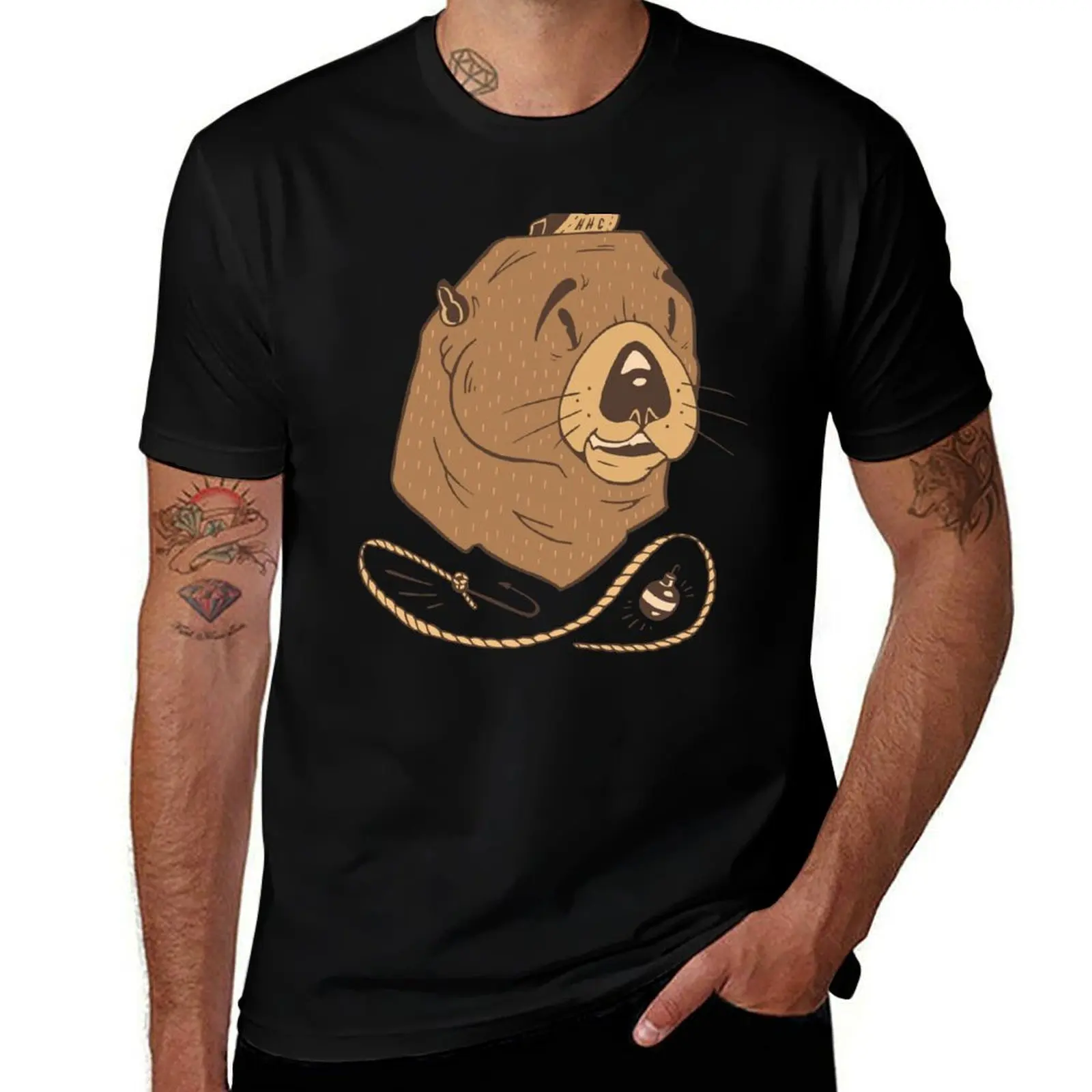 

Sea Fairing Otter T-Shirt t shirt man luxury cotton t shirt man t shirts designer T-Shirt