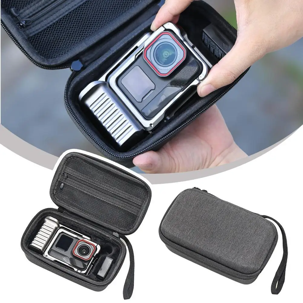 Insta360 エース Pro2 ストリート撮影セット収納袋落下防止防塵ポータブルスポーツカメラウサギケージアクセサリーハンドバッグ