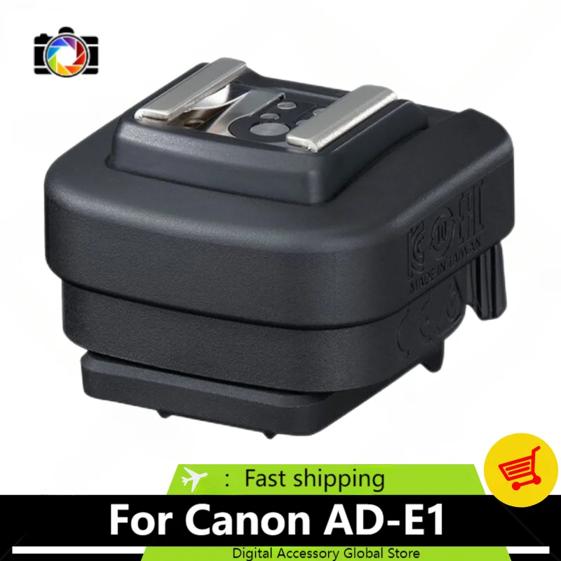 Original AD-E1 Multi-function Shoe Adapter Adaptor AD-E1 ad-e1 e1 E1 For Canon EOS R3 R7 R10 R50