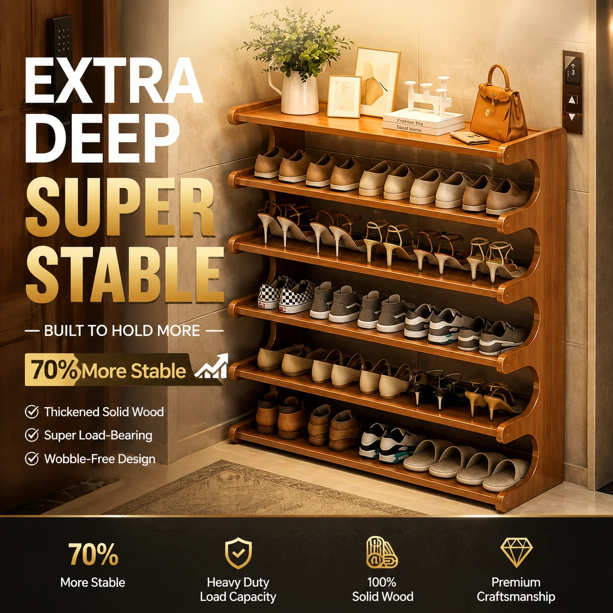 Simple shoe rack for home use, entrance door, indoor dustproof, multi-tier shoe organizer, dustproof storage gadget,shoe cabinet