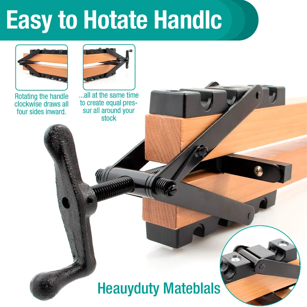 Woodworking Tools Panel Clamp Custom Width New Woodworking Fixed Clamp Four-Way Clamping Panel Clamp