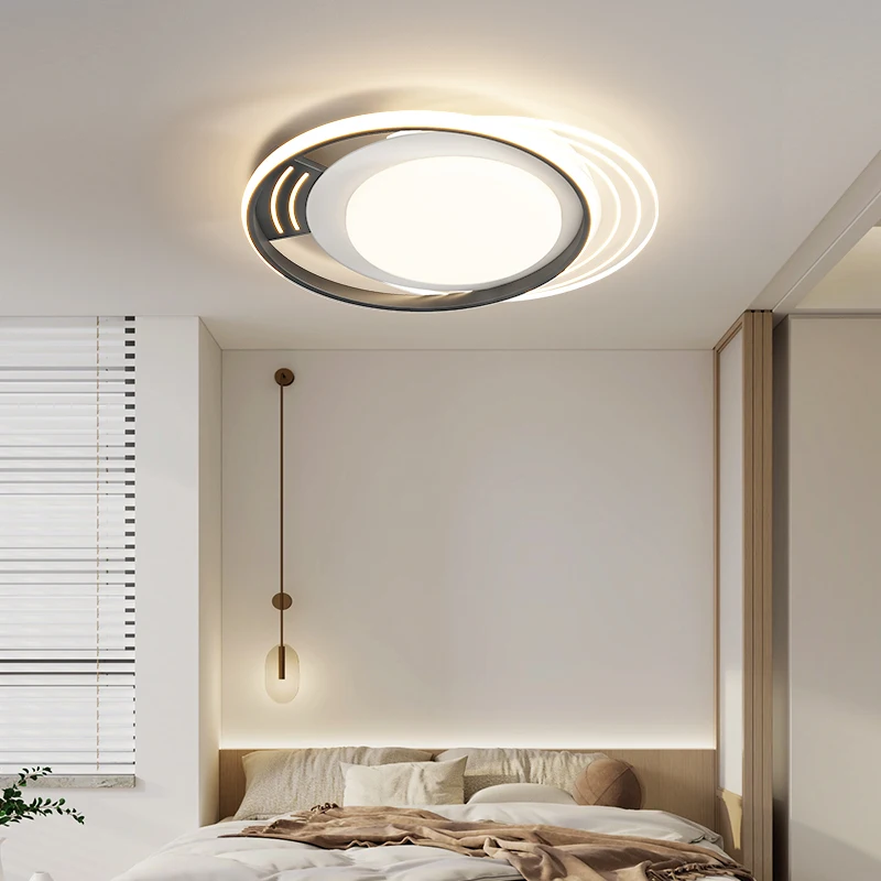 Master bedroom ceiling lamp eye protection Italian minimalist luxury modern minimalist atmosphere bedroom main lamp.