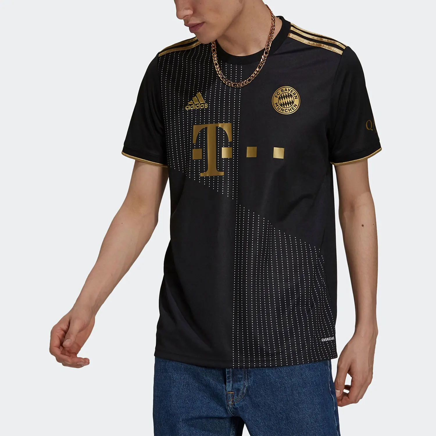 

Подлинная мужская футбольная майка Adidas Bayern away Fan Edition GM5317
