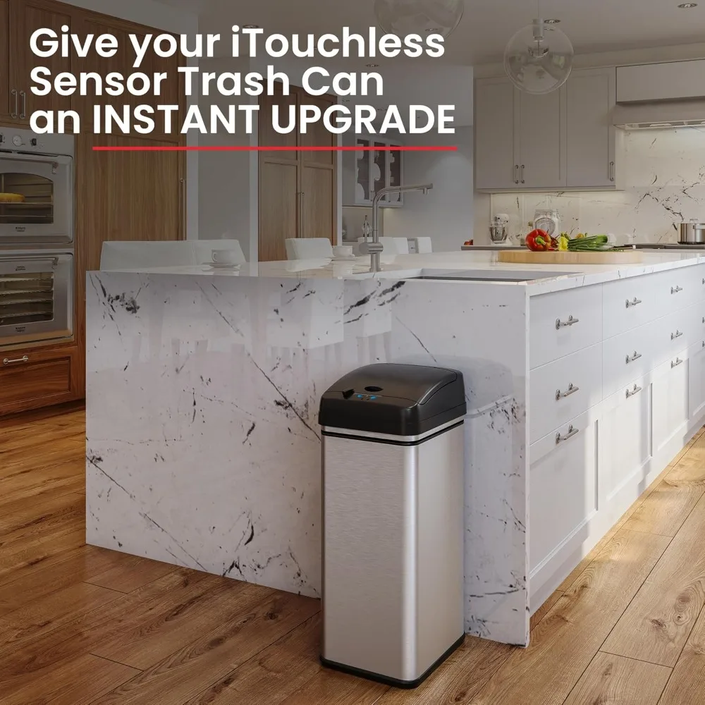 استبدال غطاء سلة المهملات بمستشعر أسود جديد لنماذج IT13MX، IT13MXL، DZT13P، DZT13PL، DZT13M، وDZT08P، DZT08PLand متغيرات أخرى #4