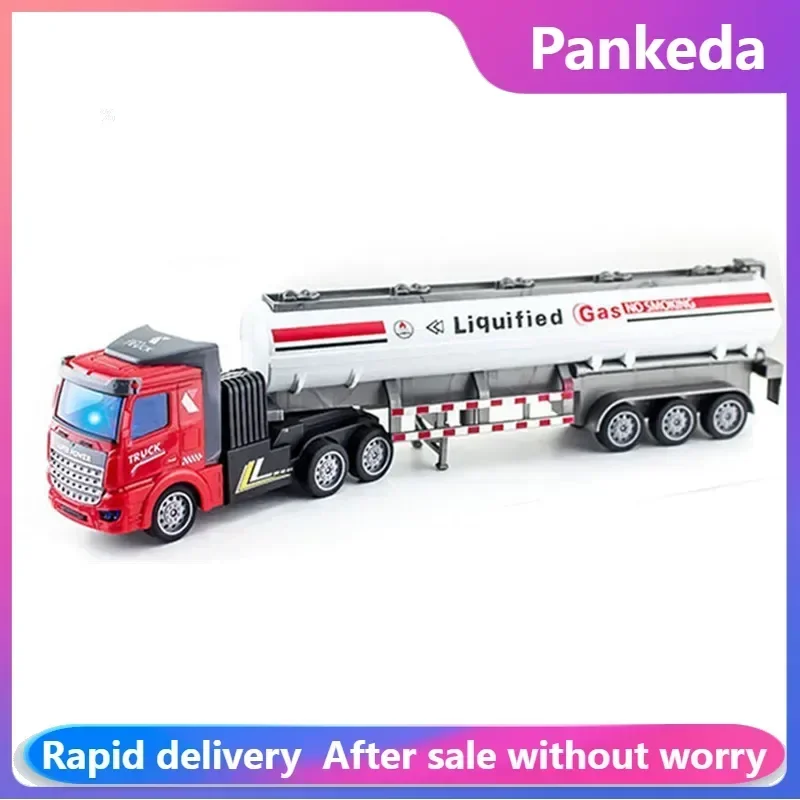 1/48 Rc Truck Heavy-Duty Toy Cars Trucks Remote Control Semi-Trailer Construction Electric Truck Big Rc Trailer Dump Boys Gift