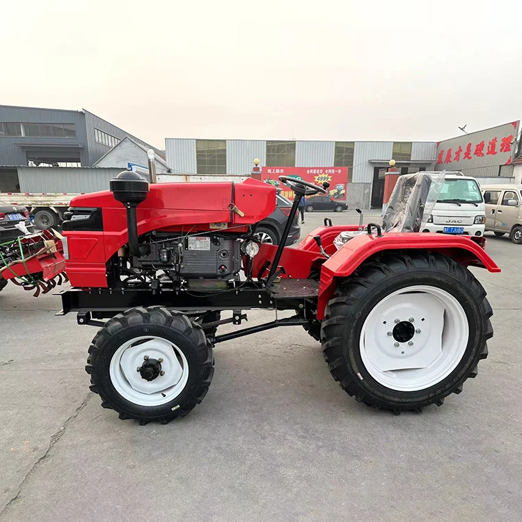 4wheels Driving Type Mini Tractor 25HP 50HP 80HP Agricultural Field Wheeled Tractor