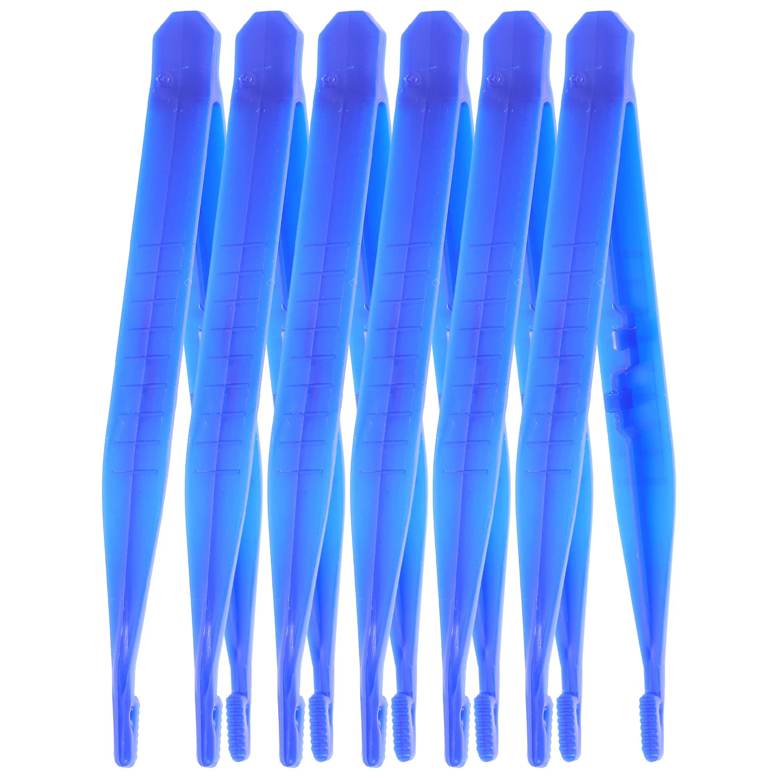 

6Pcs Plastic Reptiles Feeding Clamp Convenient Tweezer for Lizard Scorpion Spider Pet Tool Reptiles Feeding Clip