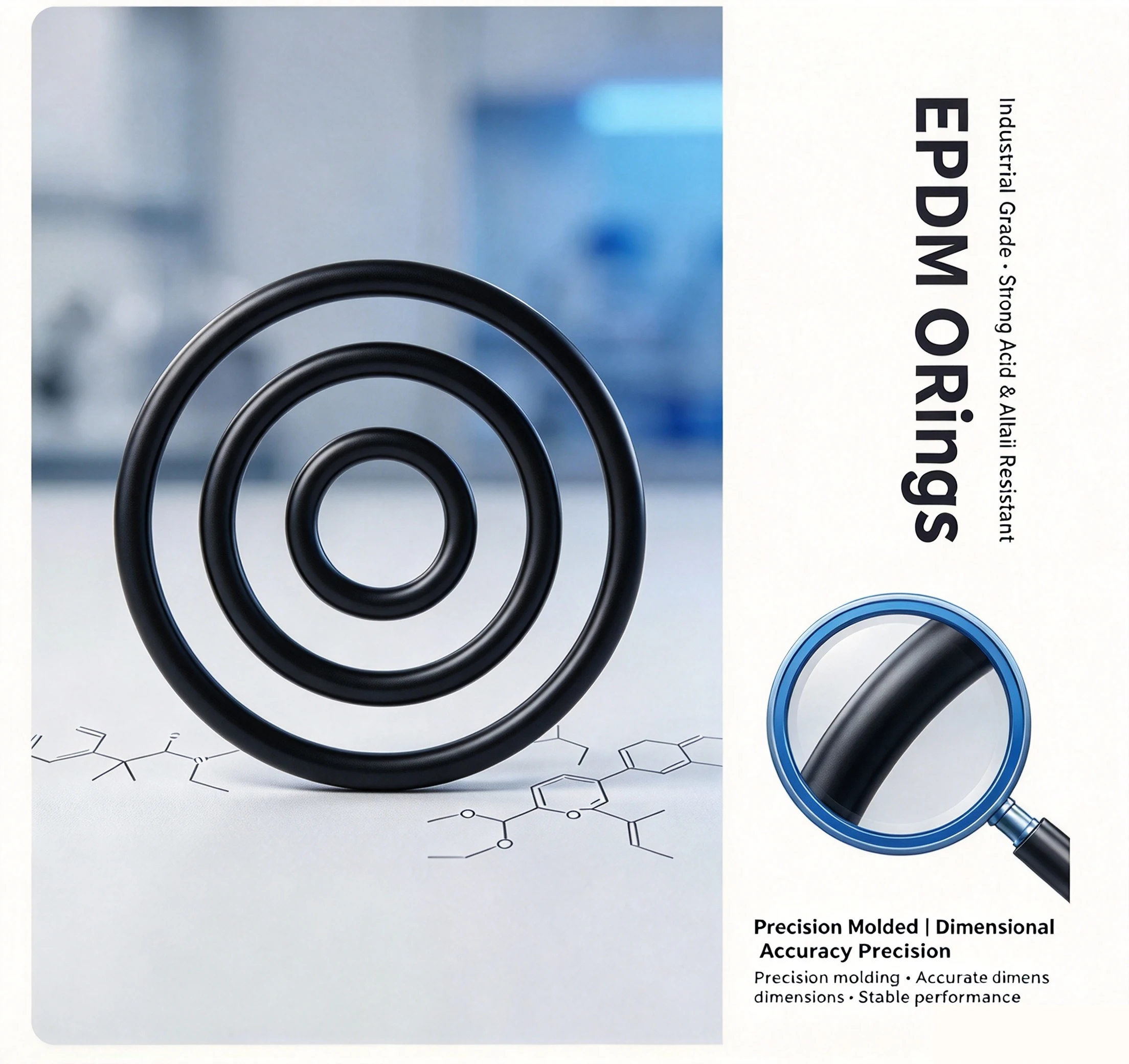 20/100pcs O Ring CS 1/1.5/2/3.1/5mm Rubber Oring Sealing Washer EPDM O-ring Plumbing Gasket Oil Resistant High Temperature Ring