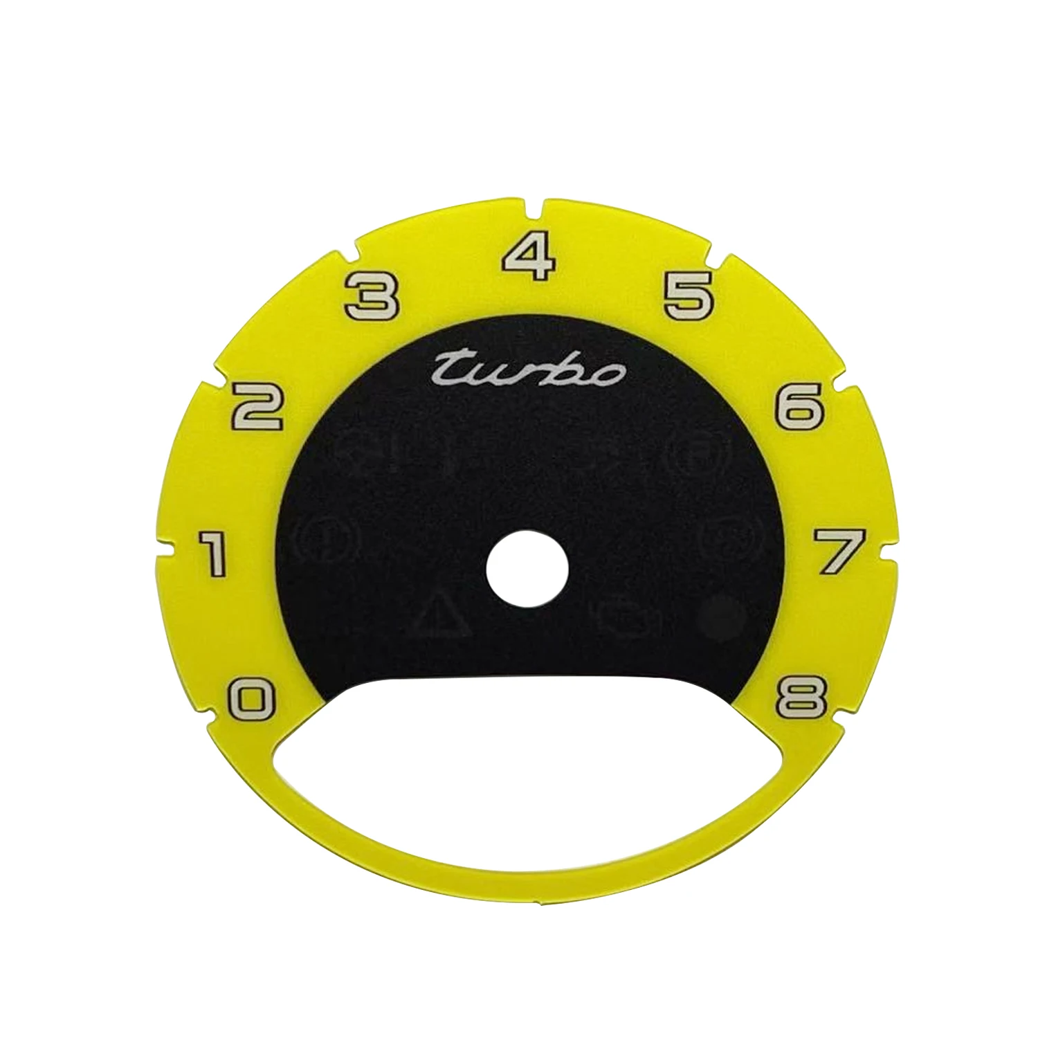 Gauge Face Dashboard Sticker Instrument Panel Trim Decal for Porsche Paramela Cayenne 2018-2023 Dashboard Layer Sticker