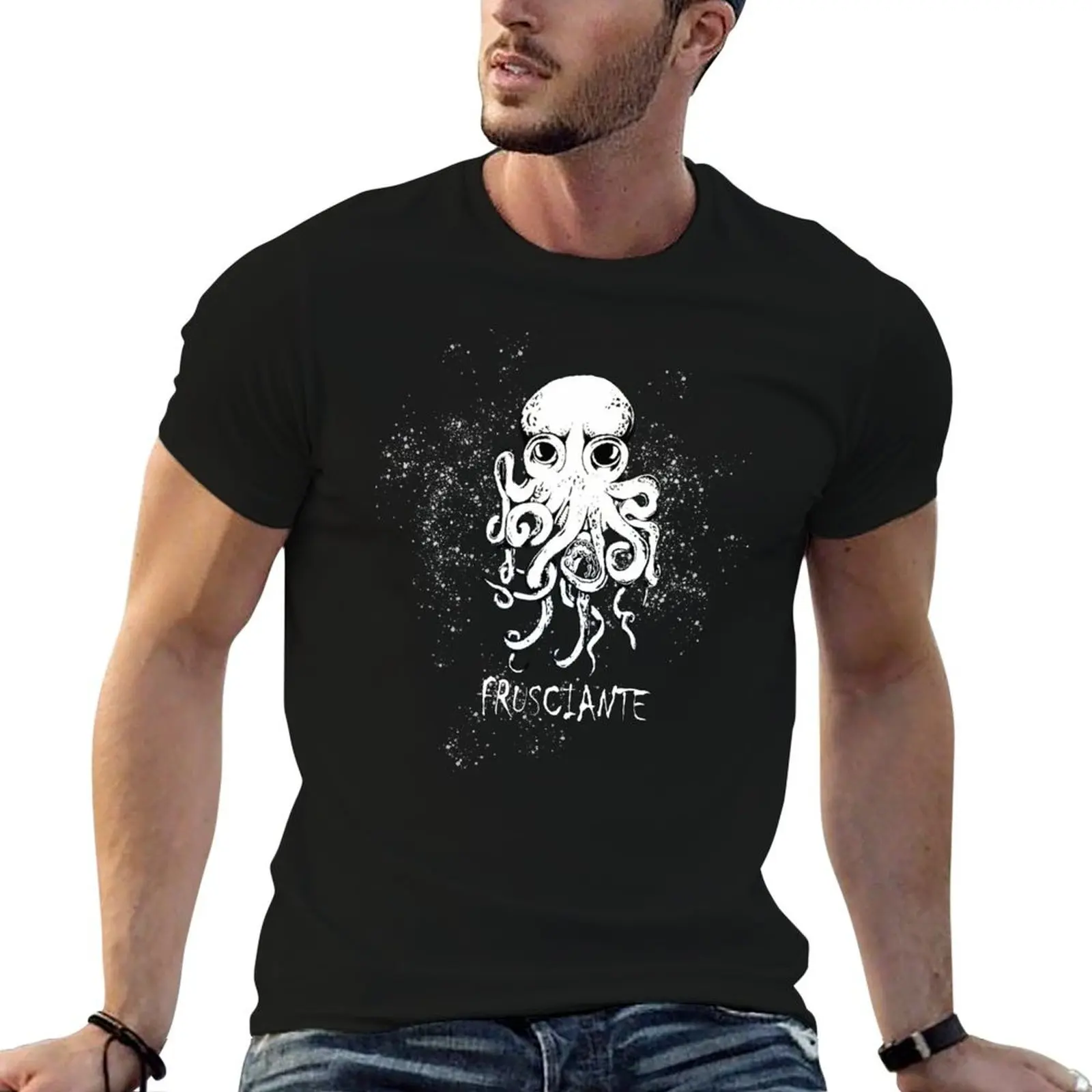 

2 shirt t printed t T-Shirt for for John Octopus shirts Frusciante man man