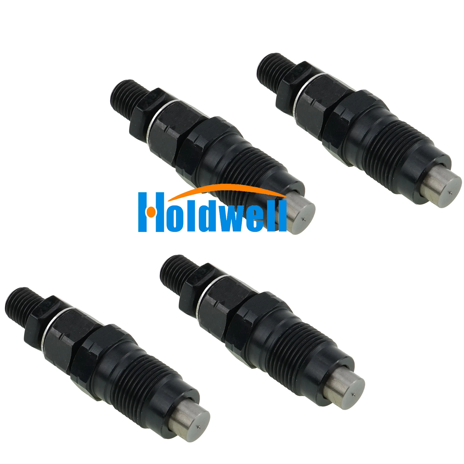 Holdwell 4PCS Fuel Injector YM129931-53000 YM119717-53001 for Komatsu Engine 4D94E 4D94LE 4D98E Yanmar Engine 2V750