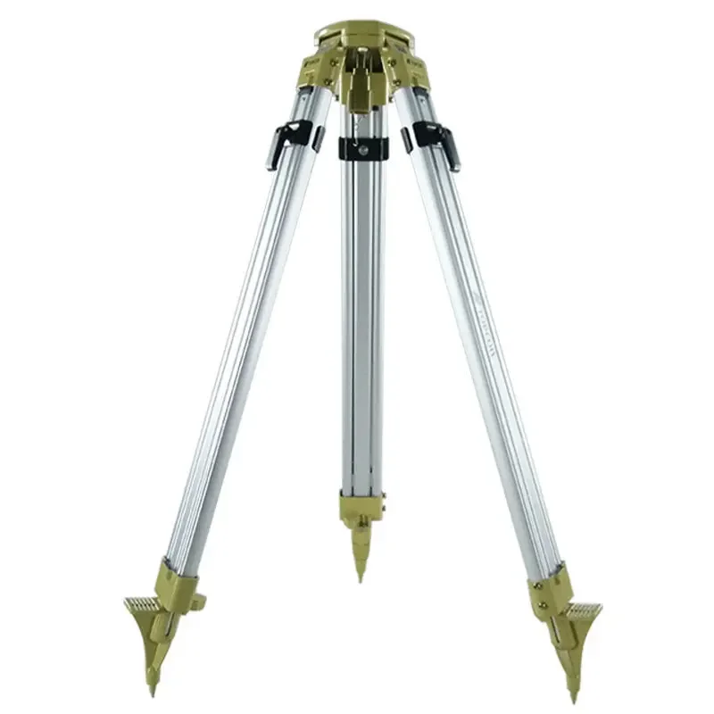 

Total Station Tripod Surveying Mapping Measuring Instrument Bracket Shelf Aluminum Alloy Double Lock Frame