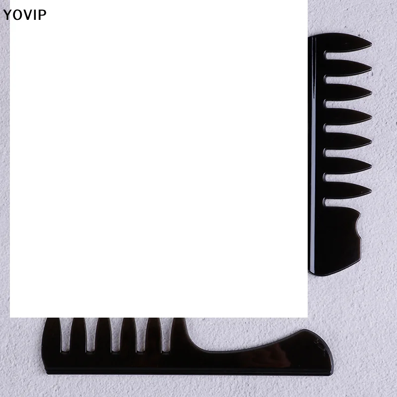 

Расческа для волос с широкими зубьями Oil Hair Comb, классическая расческа для укладки волос Oil Slick для мужчин - профессиональная, для укладки волос.